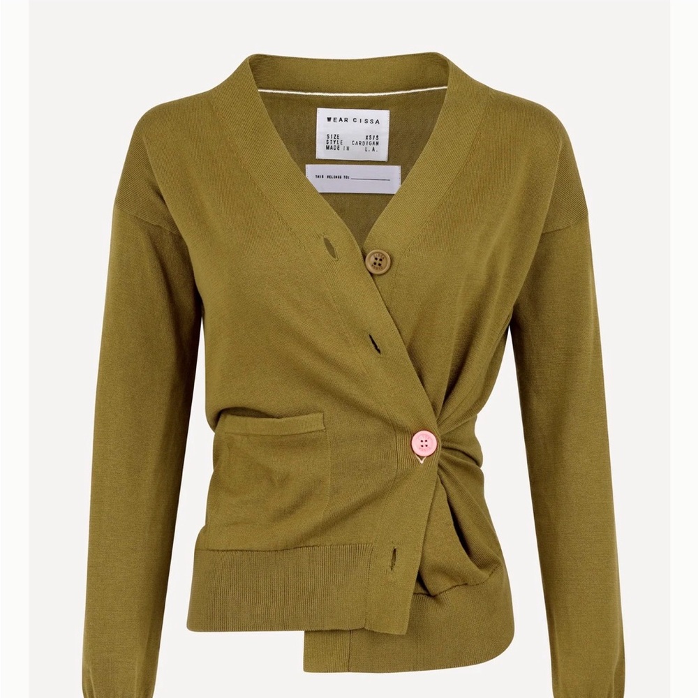 Cissa Wrap Cardigan Sweater